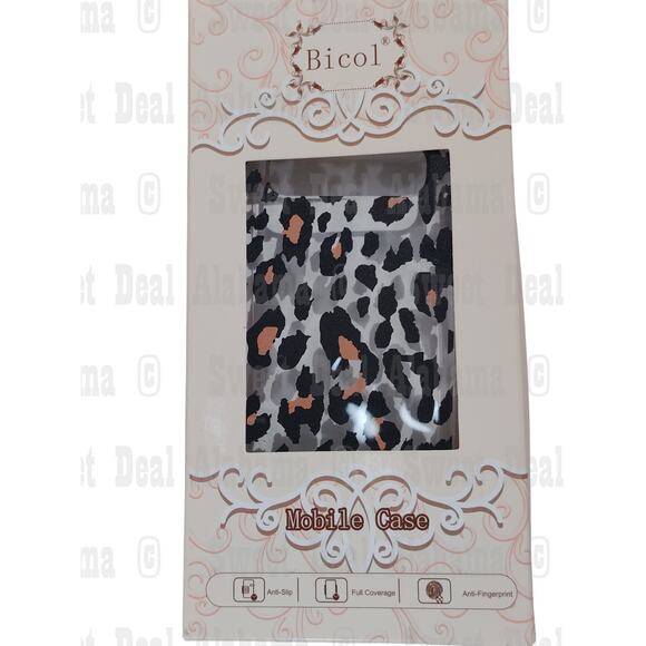 Bicol Cellphone Case For Samsung S10 Phone, Cheatah Print - Picture 2 of 5